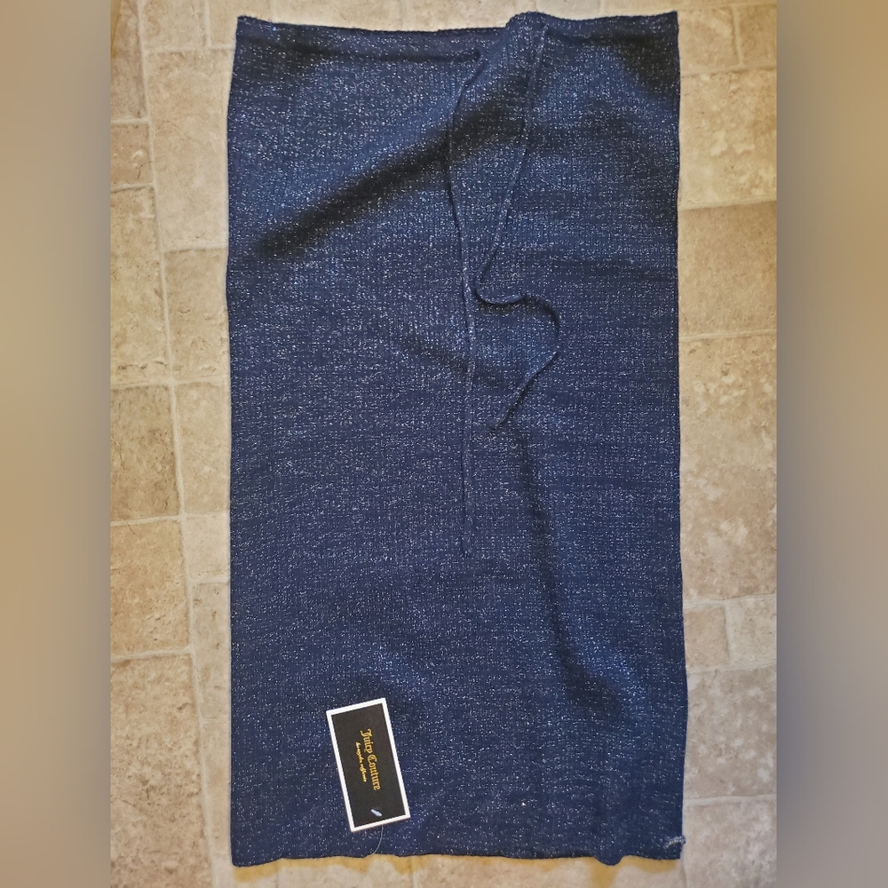 JUICY COUTURE REGAL MERINO LUREX SNOOD